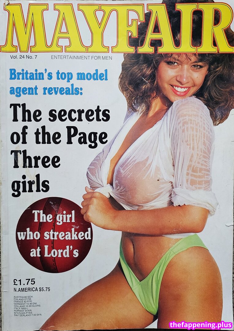 1980'S & Early 90'S Page 3 Girls / GlamourTeaJames / https: / mariawhittaker Nahá OnlyFans fotografie #330
