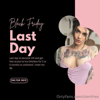 Full leaked Clemfree private onlyfans photo