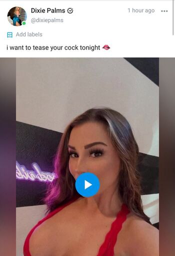 Full leaked Dixiepalms private onlyfans photo