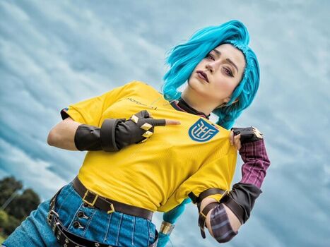 Full leaked Jinx cosplay arcane private onlyfans photo